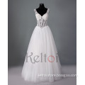 china aliexpress see through corset wedding dress A line floor length